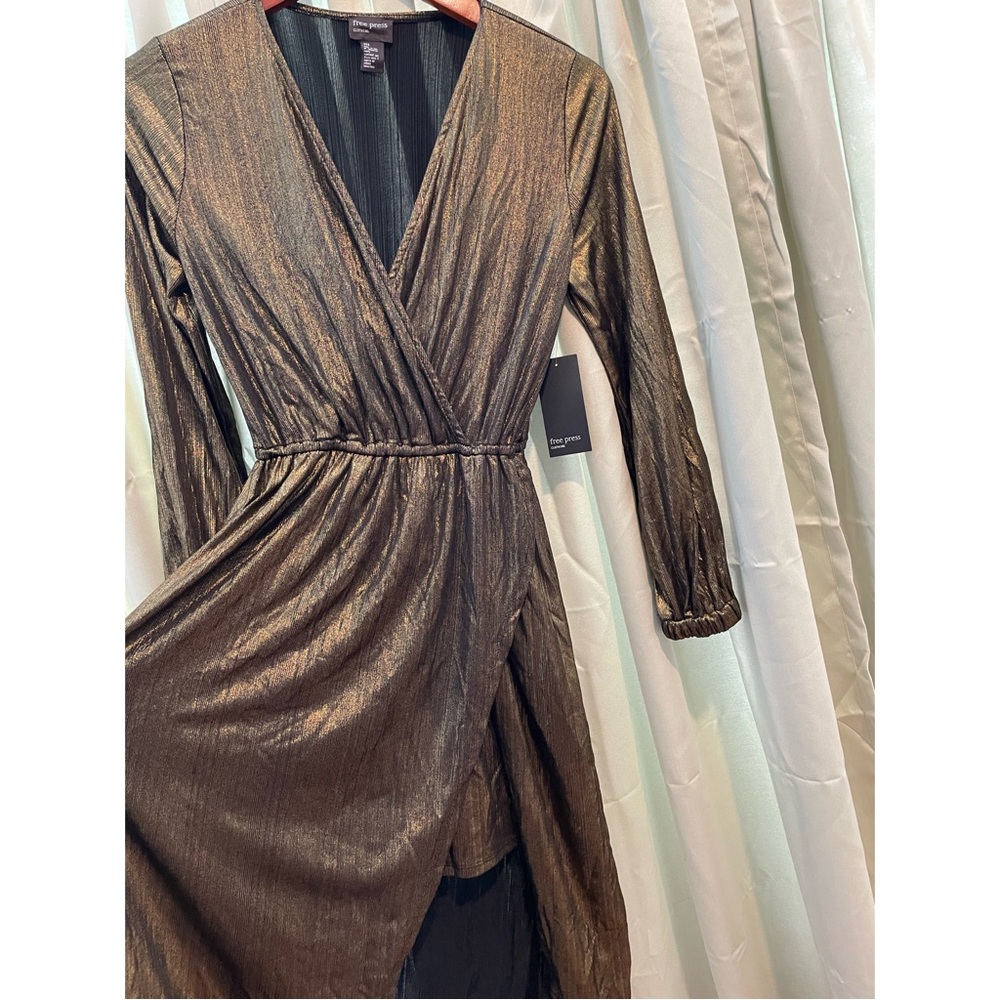 Free Press Forest Green Dress